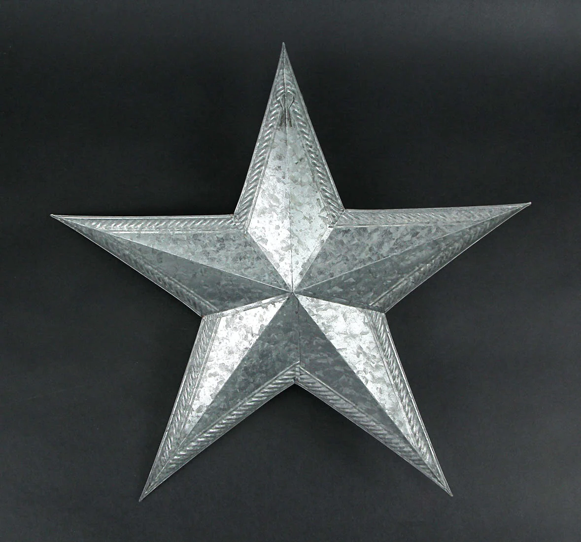 12 Inch Star Galvanized Metal Wall Art Indoor/Outdoor Home Hanging Decor Rustic Farmhouse Americana Accent Decoration - Image 3