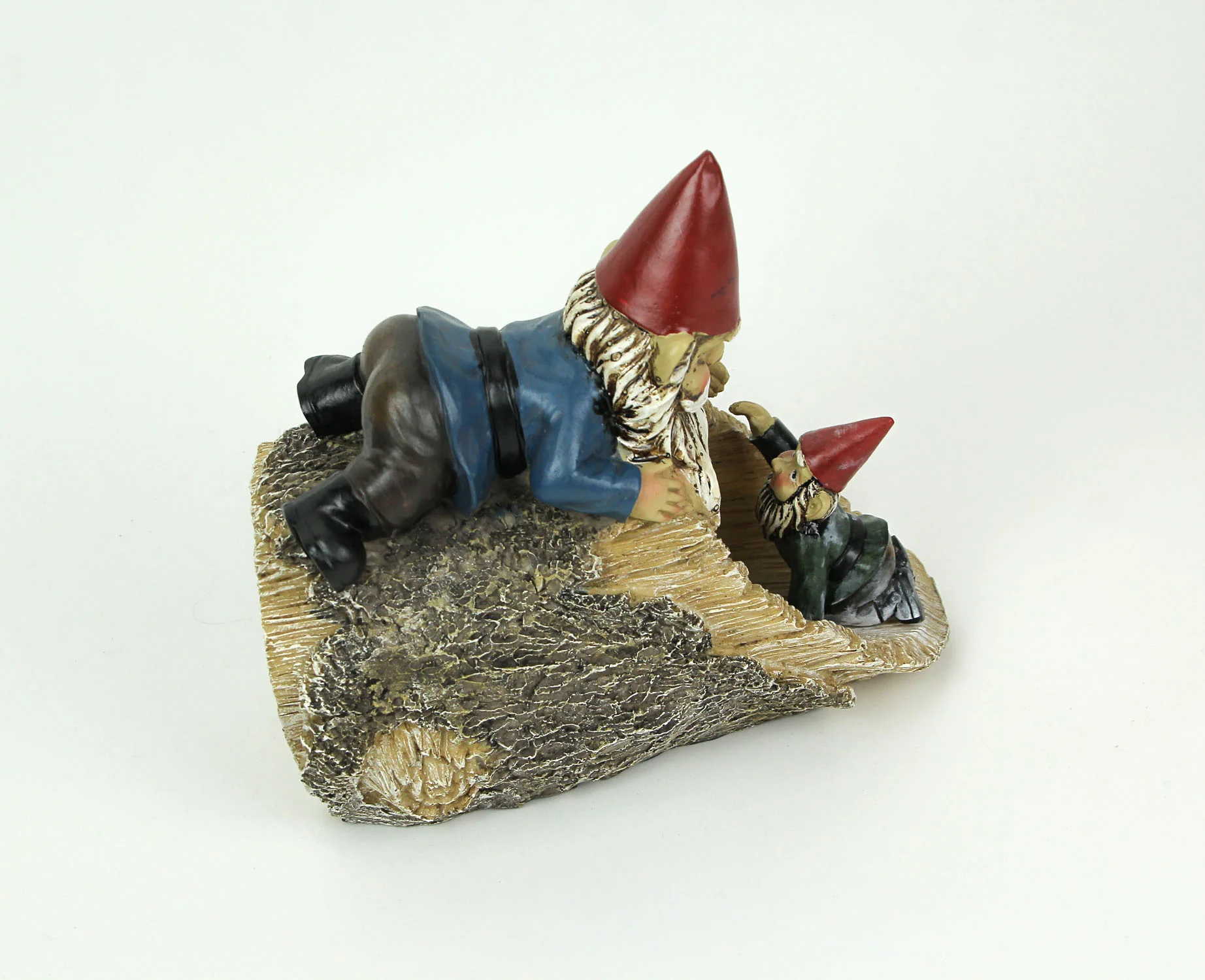 Resin Garden Gnome Downspout Cover Decorative Gutter Drain Spout Splash Decor - Image 3