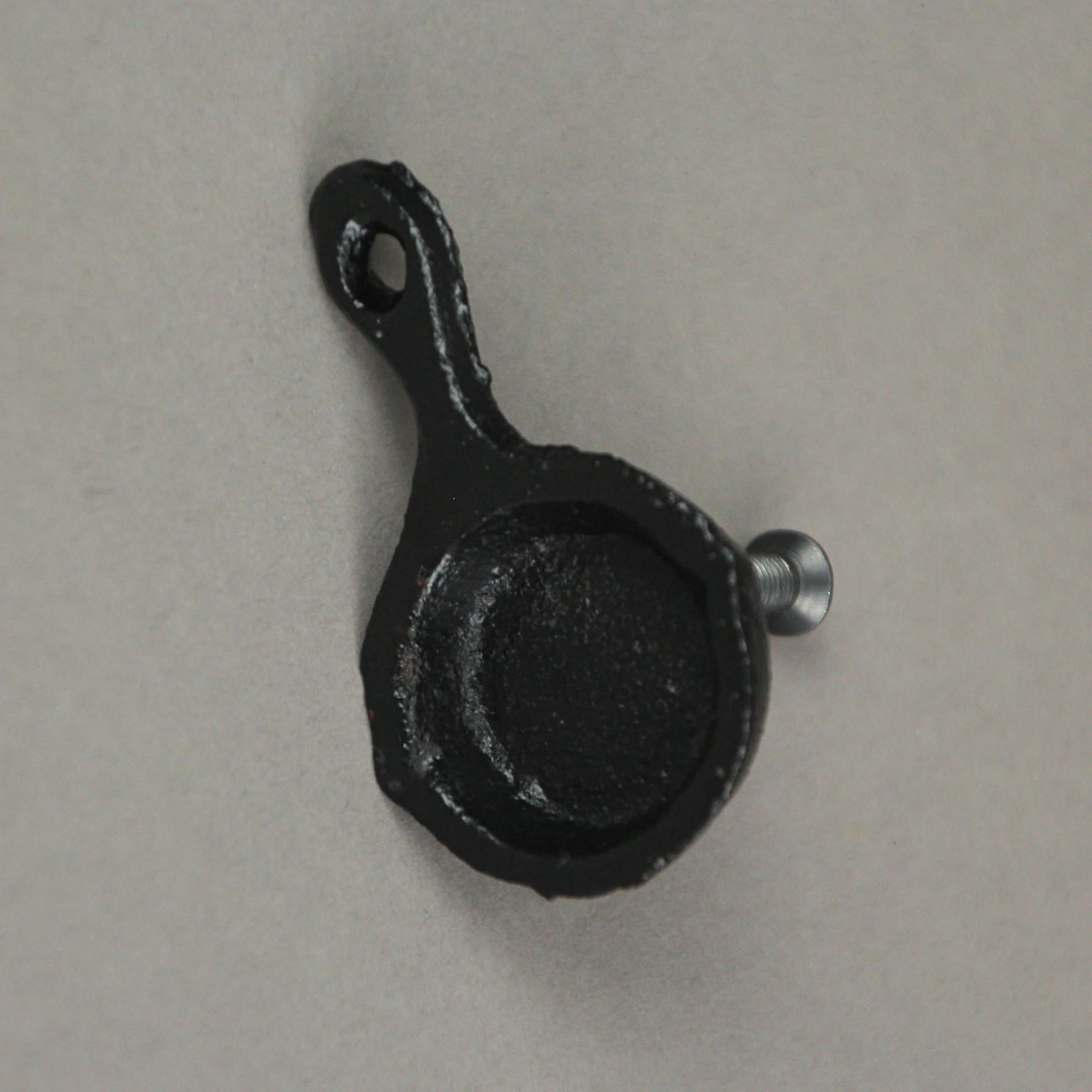 Set of 6 Mini Cast Iron Skillet Drawer Pulls Decorative Kitchen Cabinet Knobs - Image 13