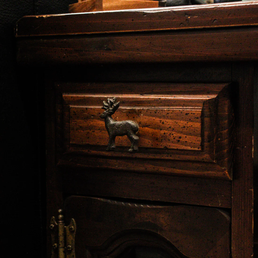 Set of 6 Cast Iron Deer Drawer Pulls Decorative Cabinet Knob Rustic Home Decor - Image 4