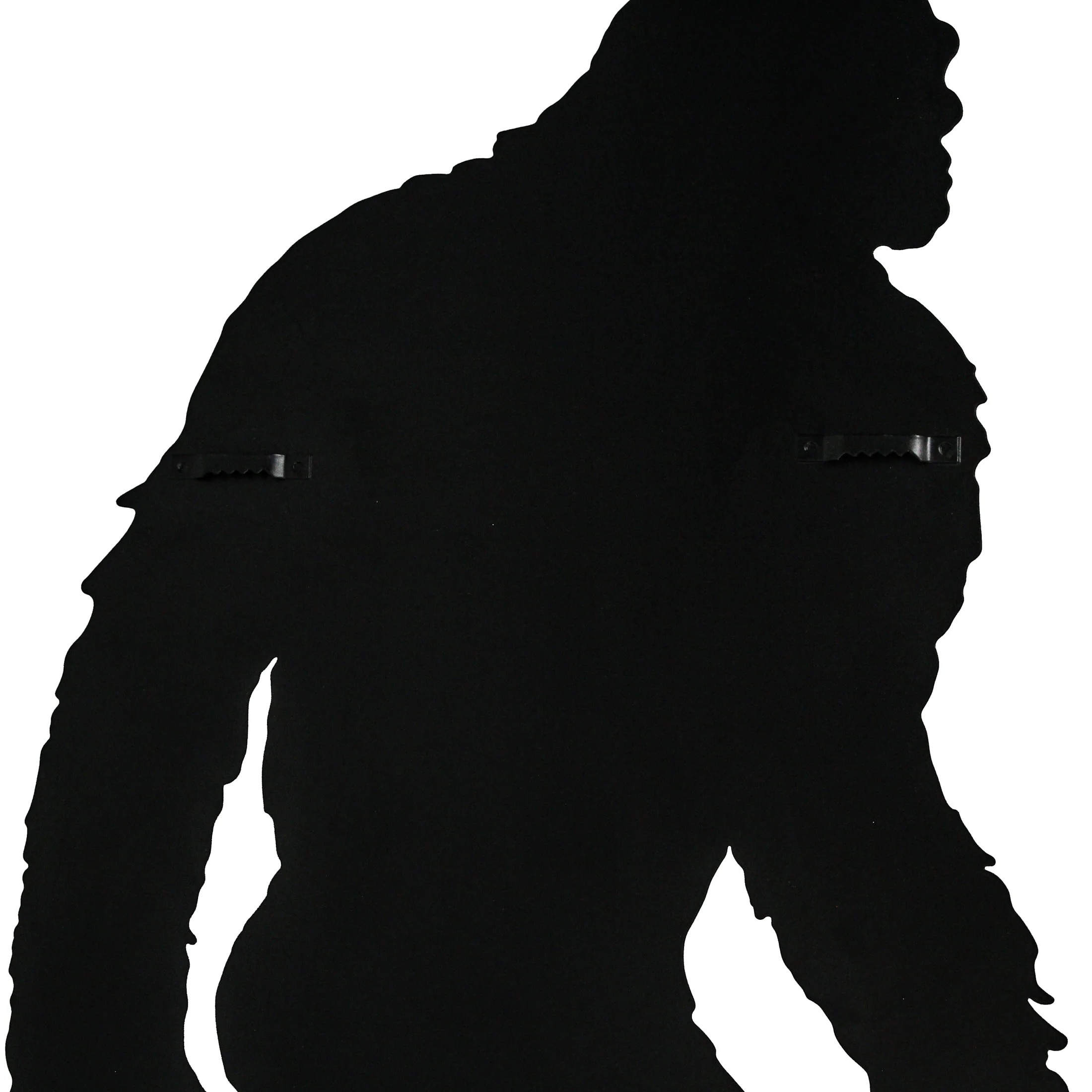 Black Metal Laser-Cut Bigfoot Silhouette Wall Hanging Yeti Sasquatch Art 24 Inches High - Image 6