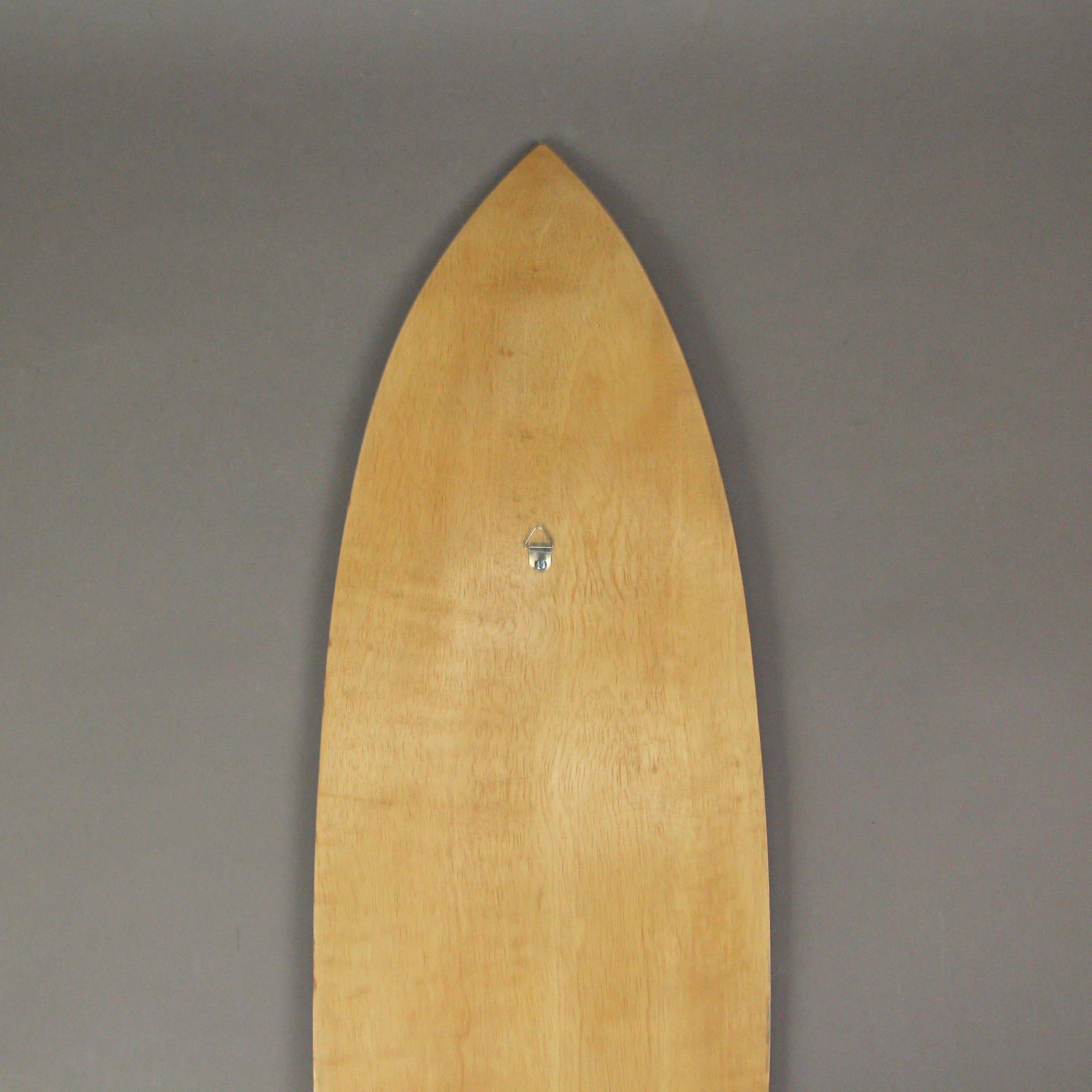 32 In Hand Carved Painted Wooden Surfboard Wall Hanging Decor Beach Art Set of 3 - Image 5