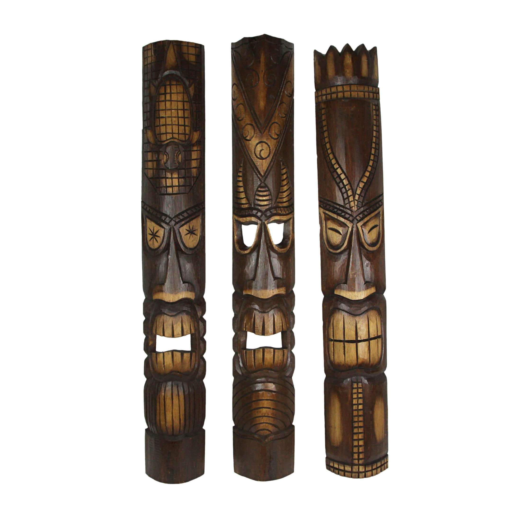 Tiki Mask Totem Wall Decor - Image 4